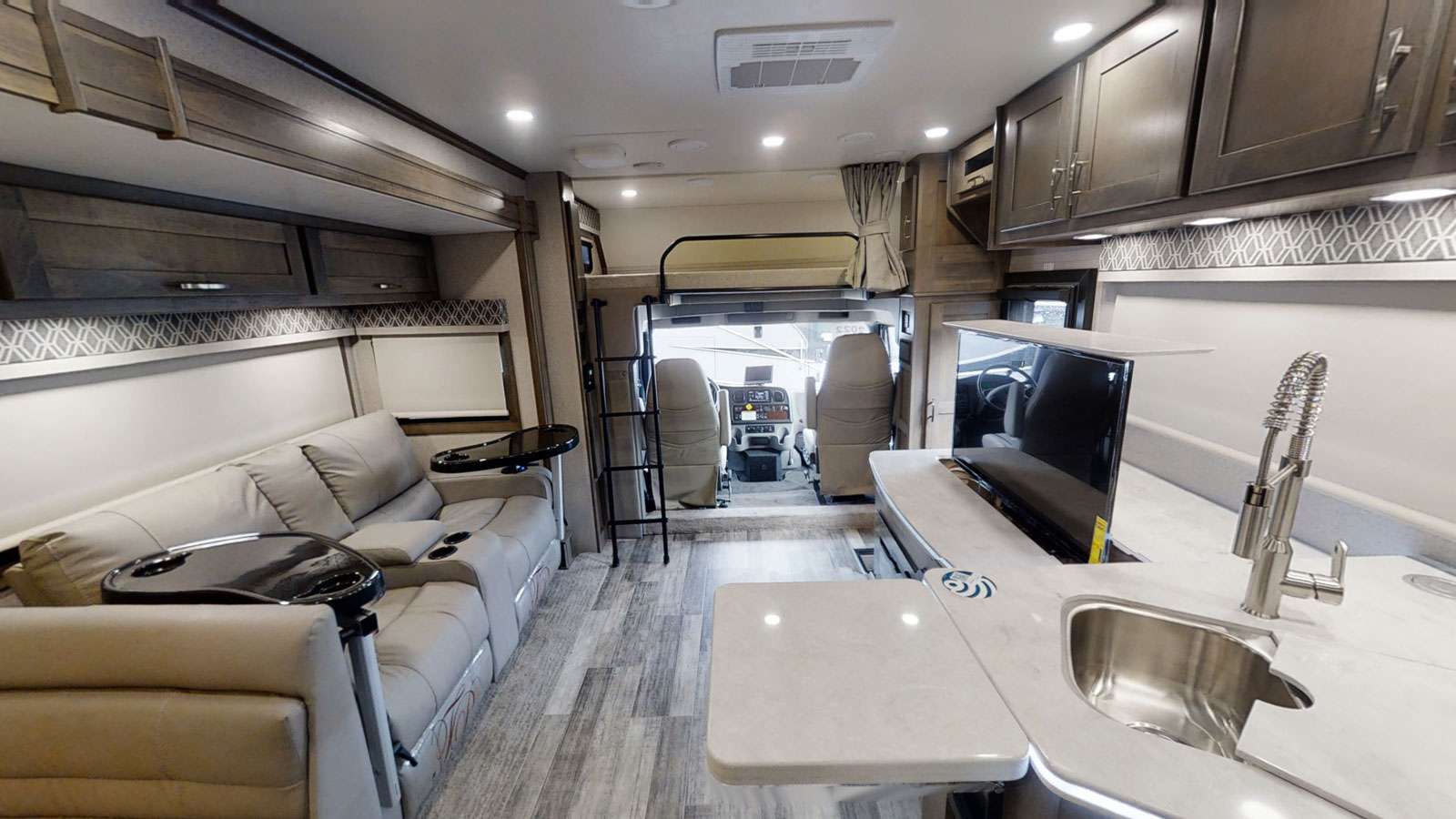 Dynamax Force 37BD Class C motorhome with bunk beds