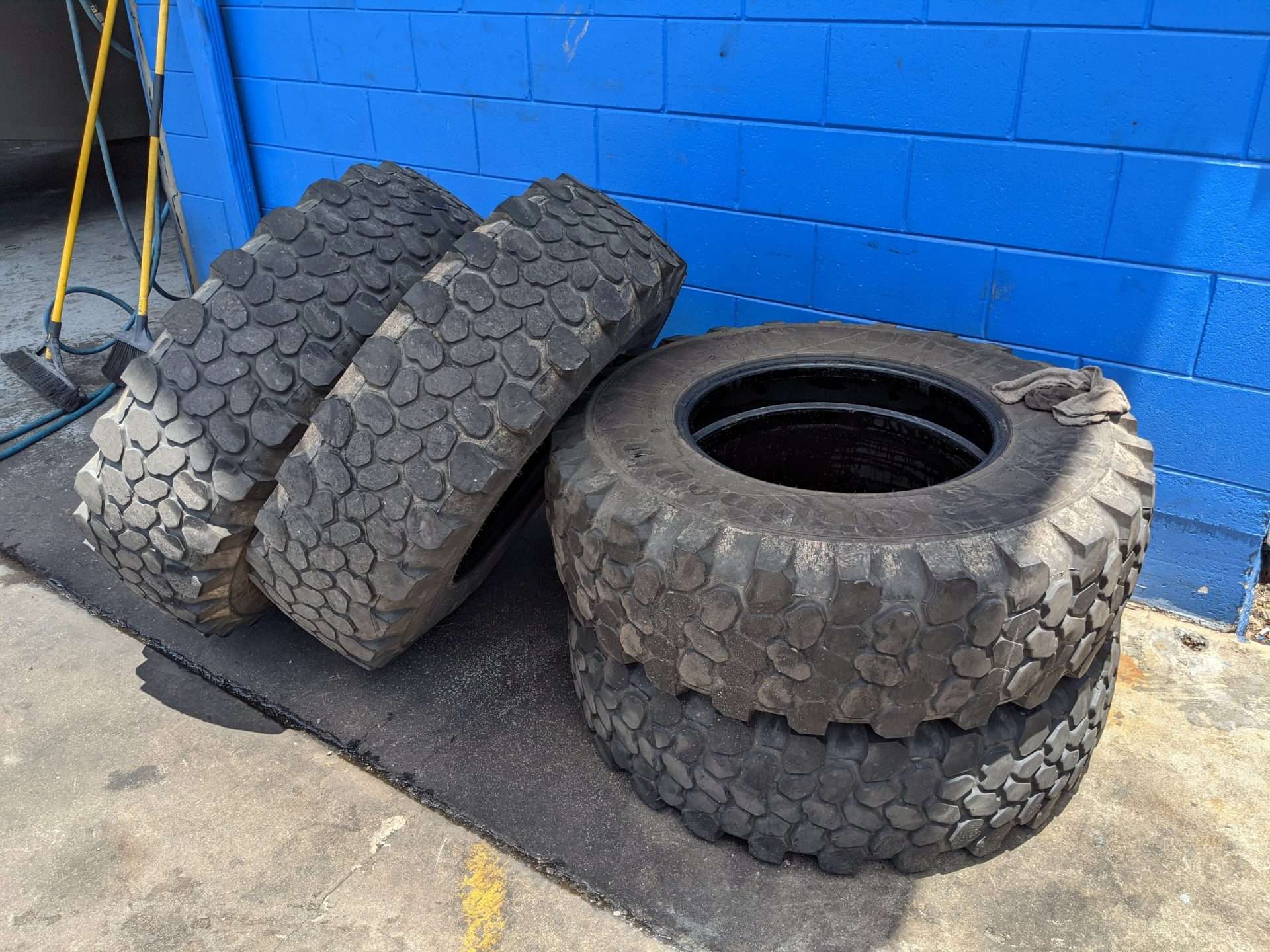 cleated tires