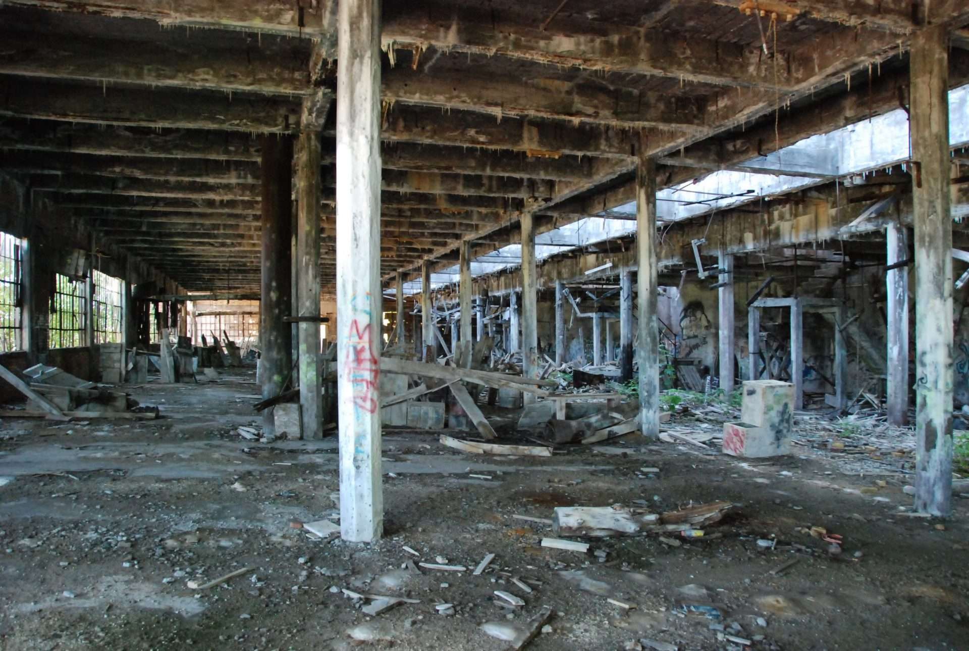 abandoned factory in michigan