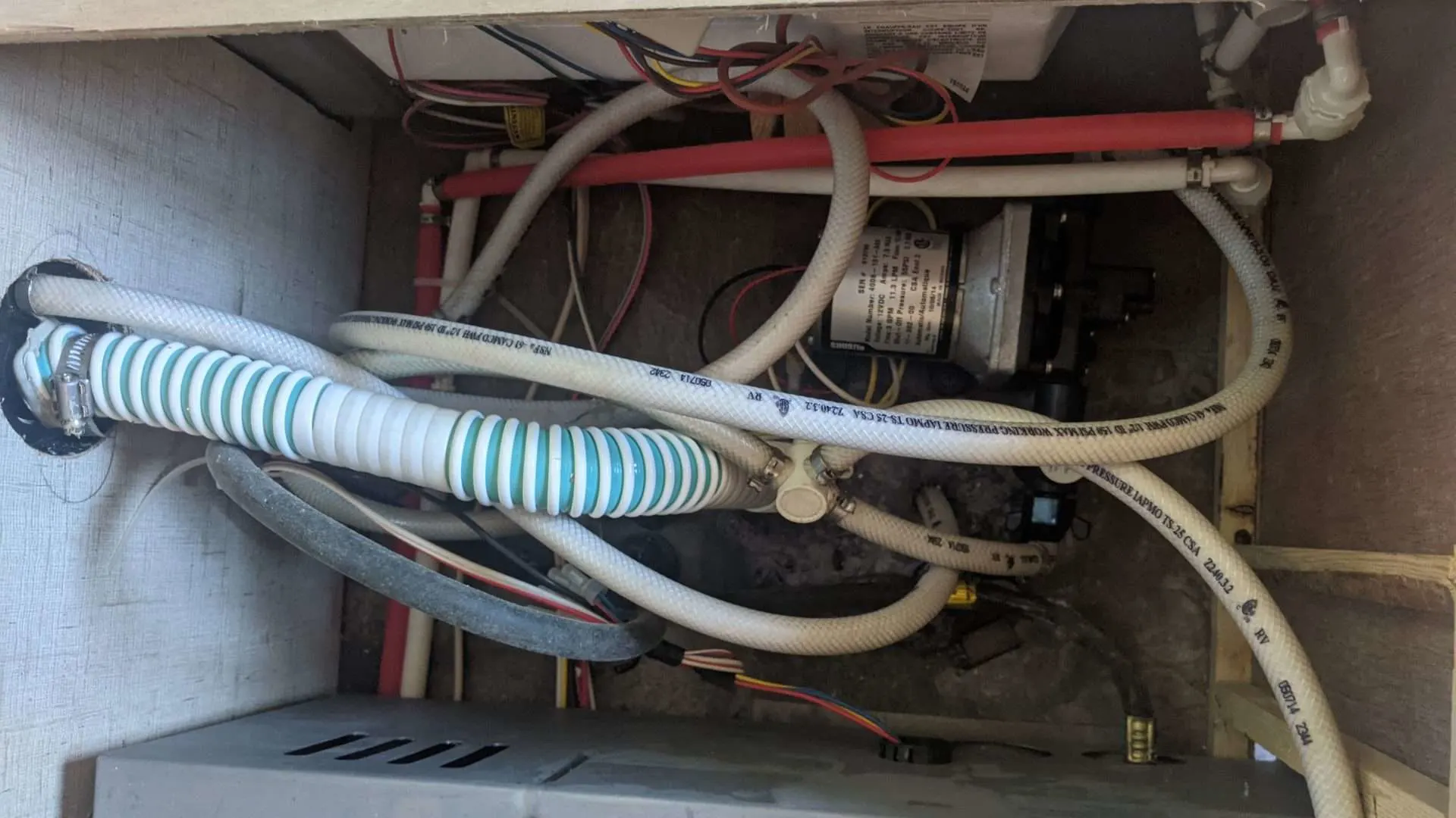 RV water lines