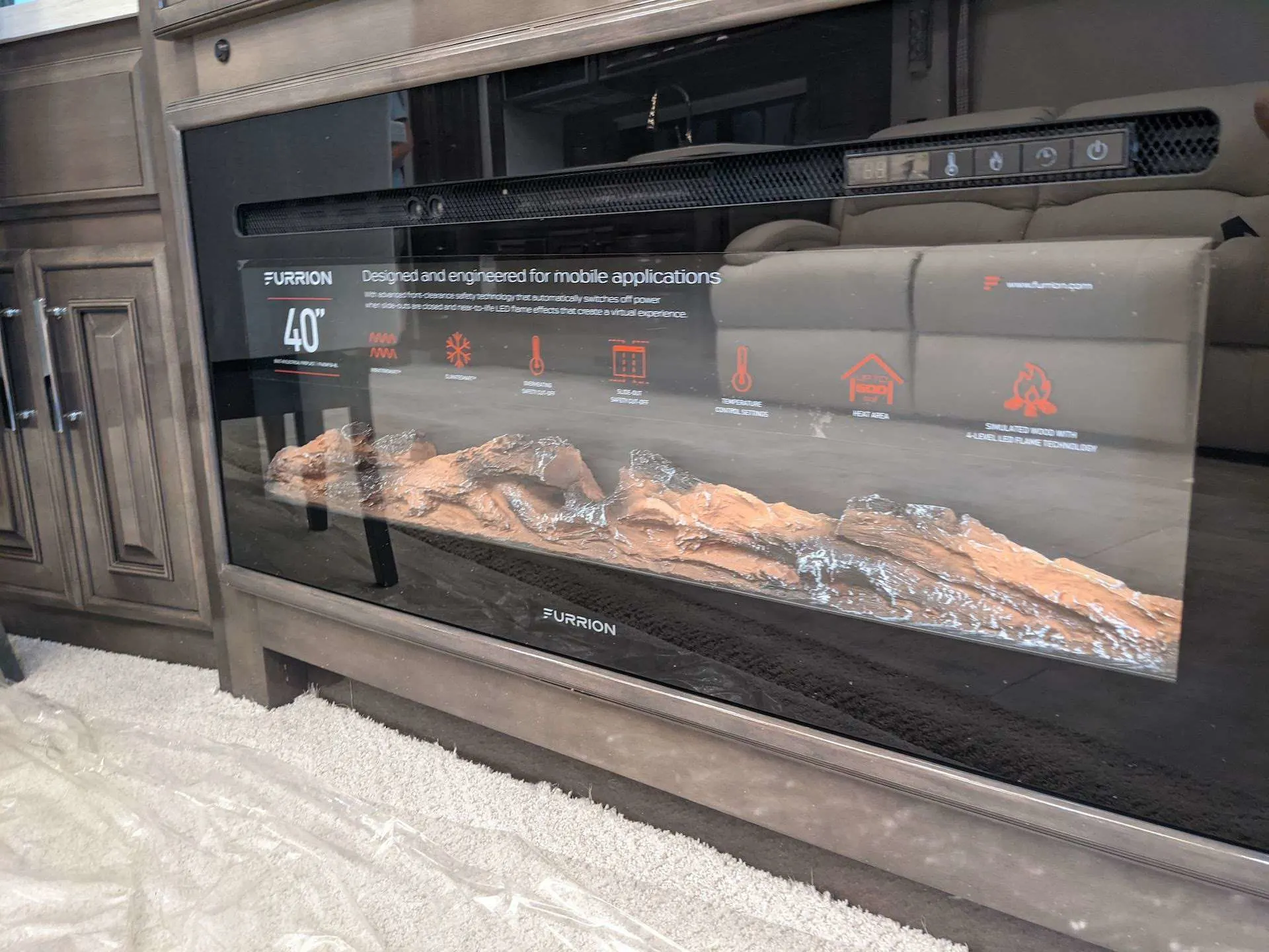 furrion rv electric fireplace