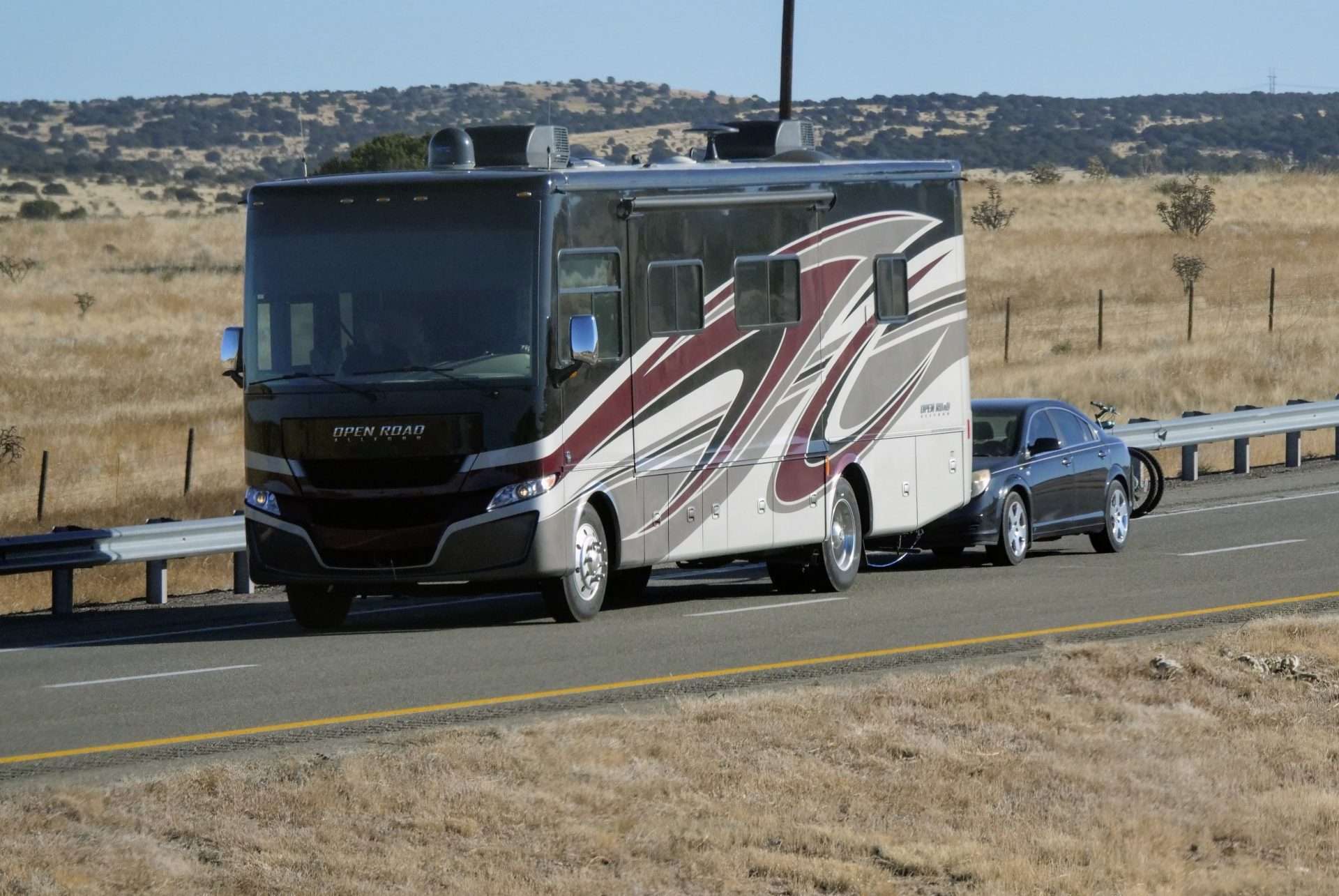 Motorhome and RV toad