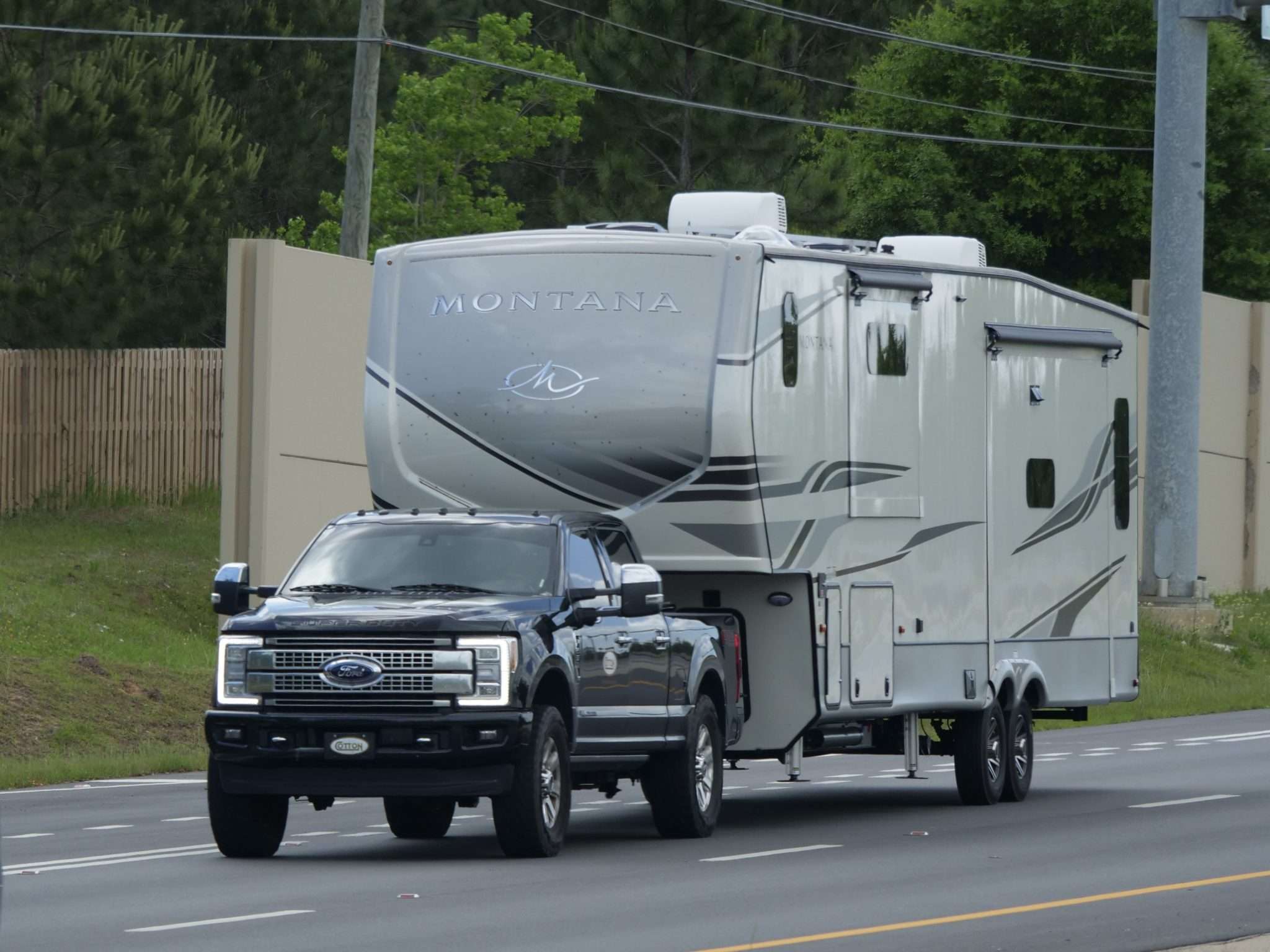 Montana four-season fifth wheel RV