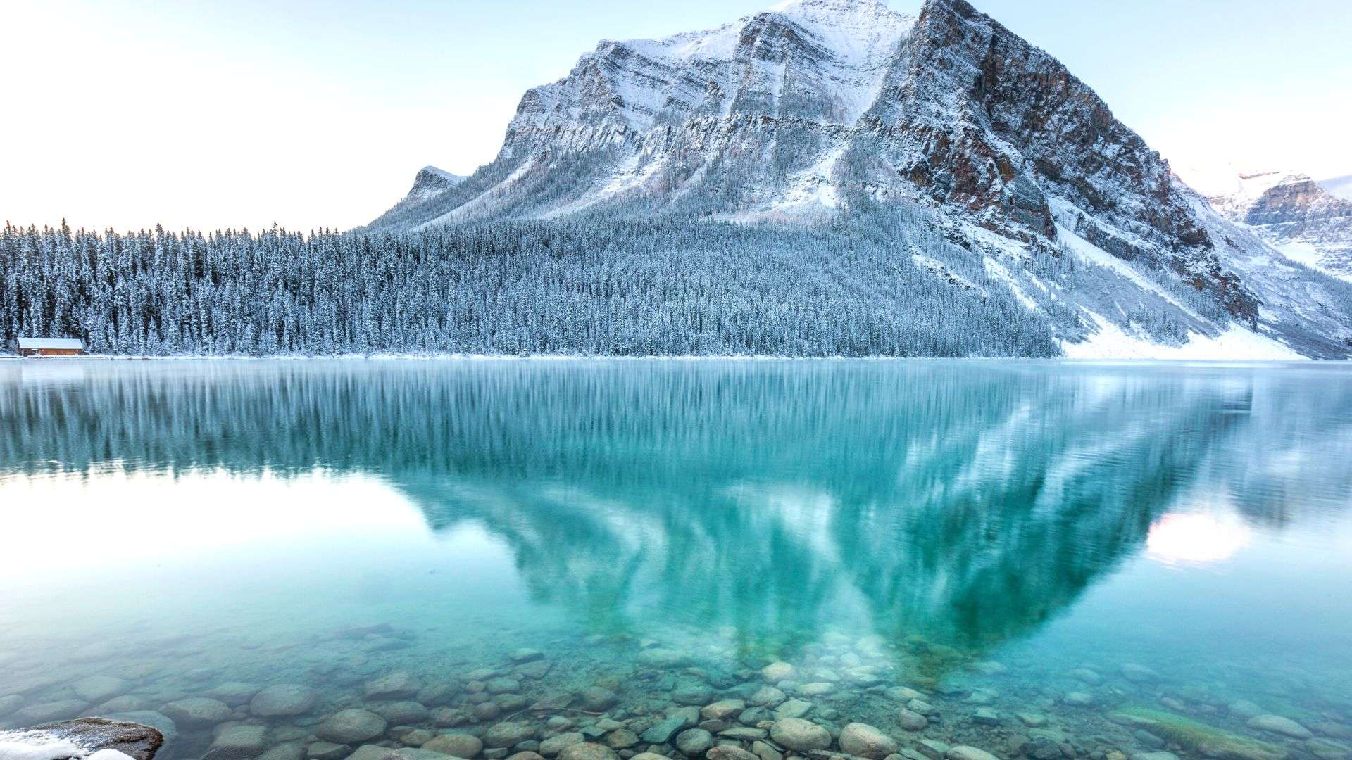 banff in the winter