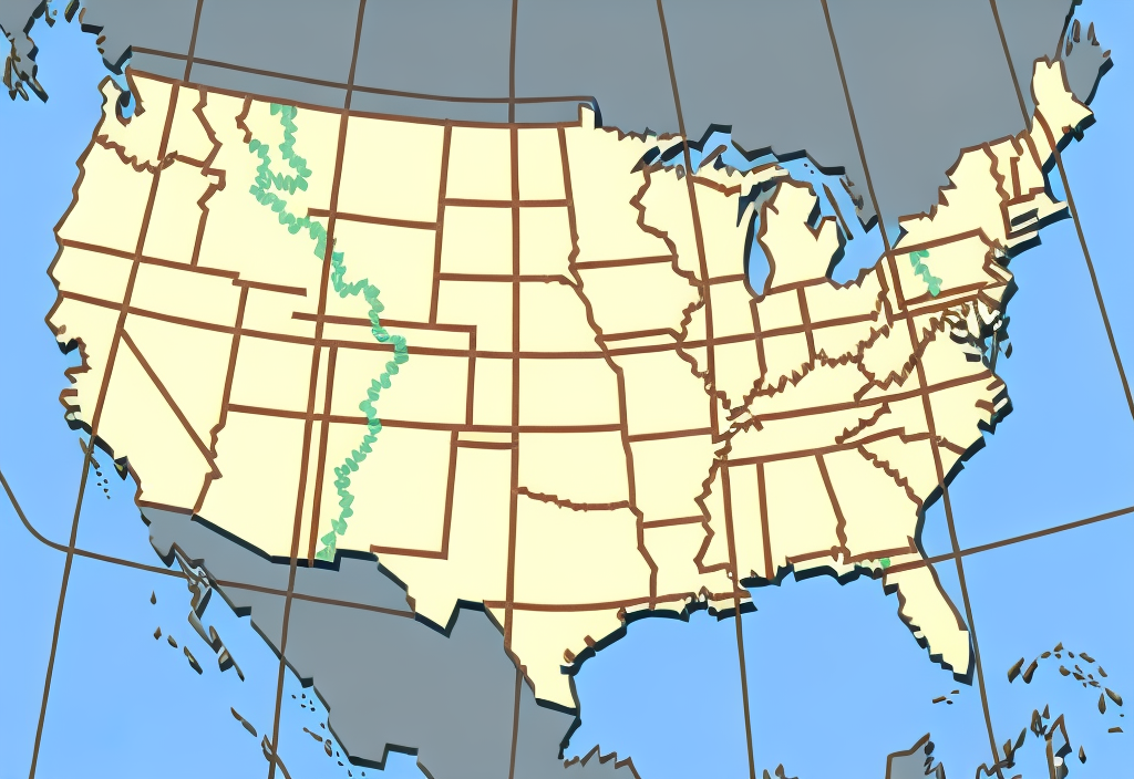 map of continental divide trail 