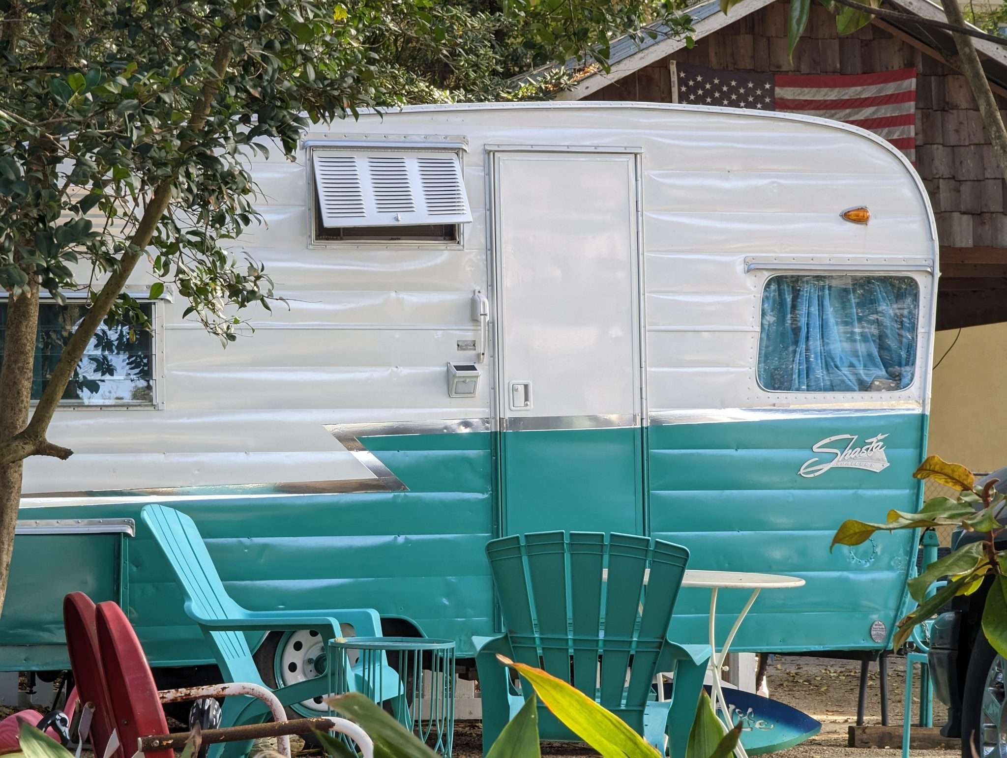 Vintage Shasta camper