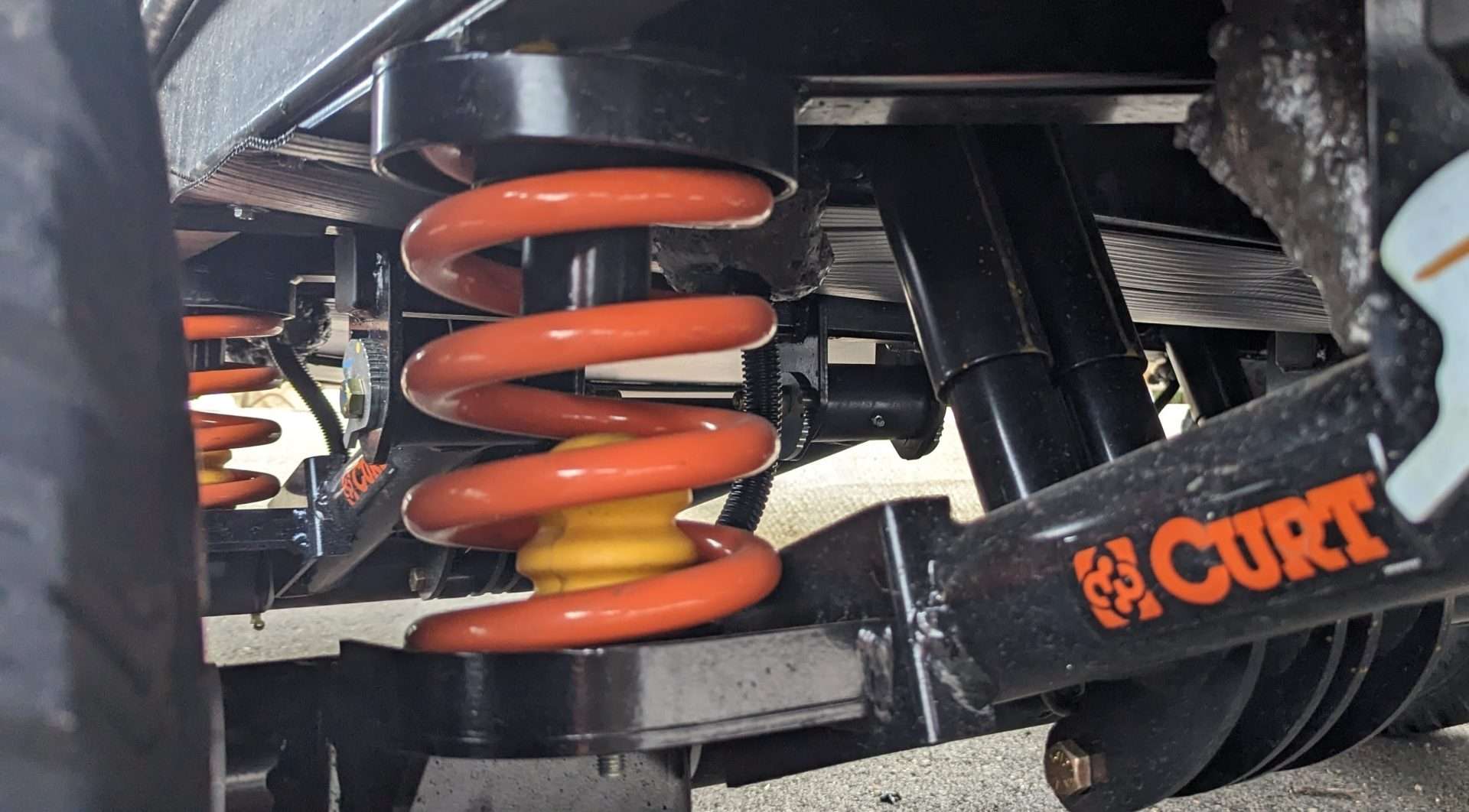 trailer suspension coil spring