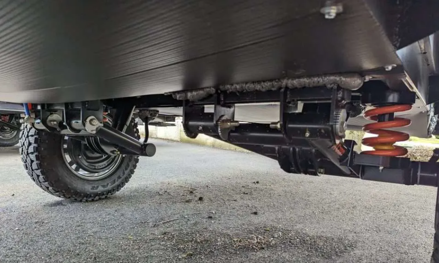 RV independent trailer suspension