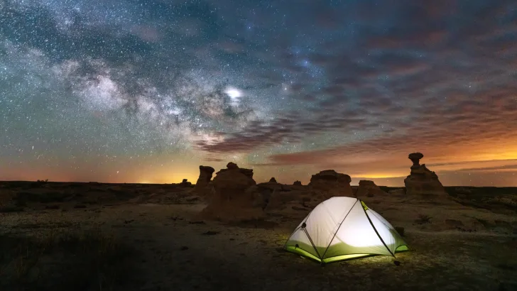 Campsite in New Mexico