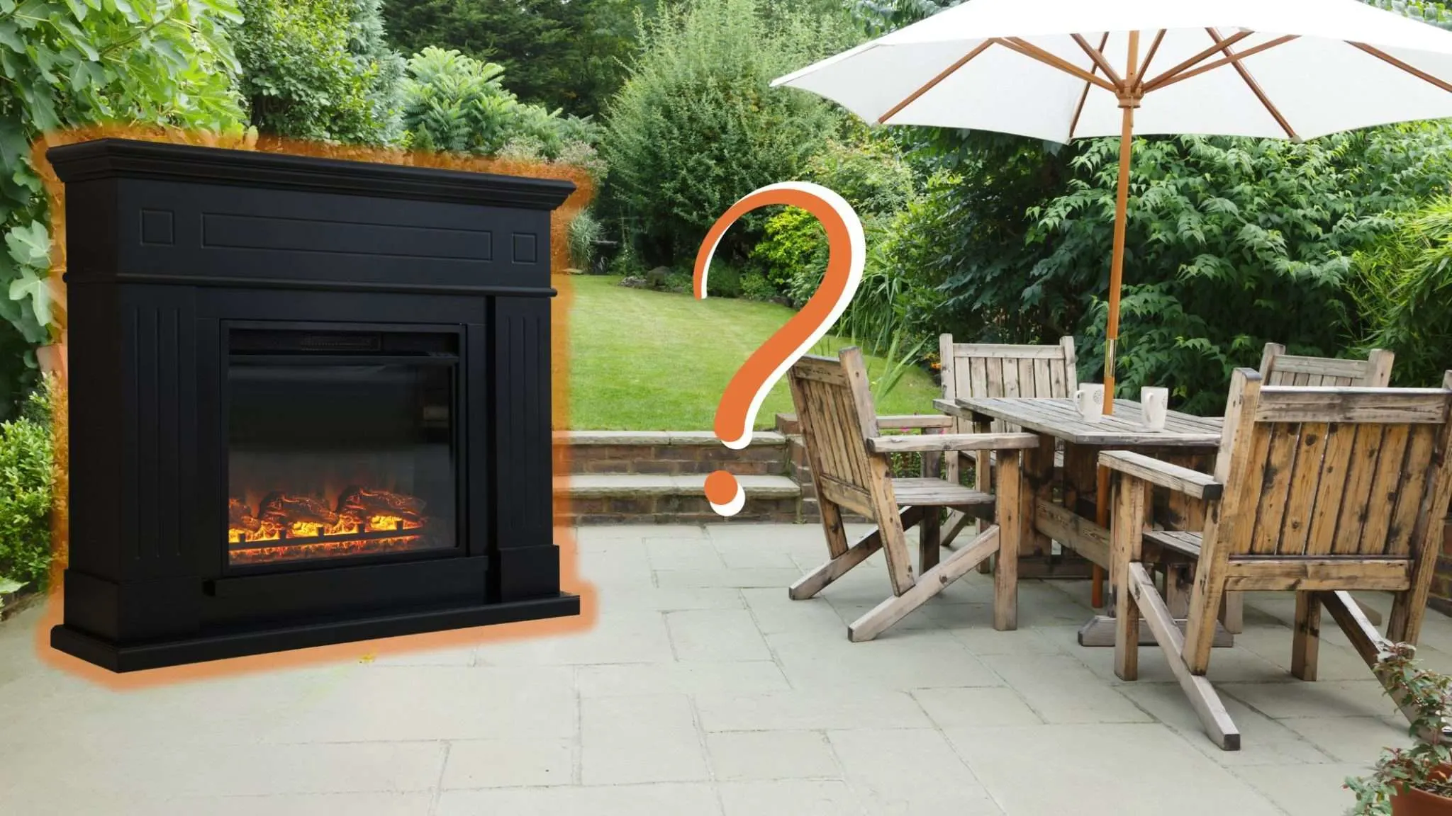 outdoor electric fireplace right for you