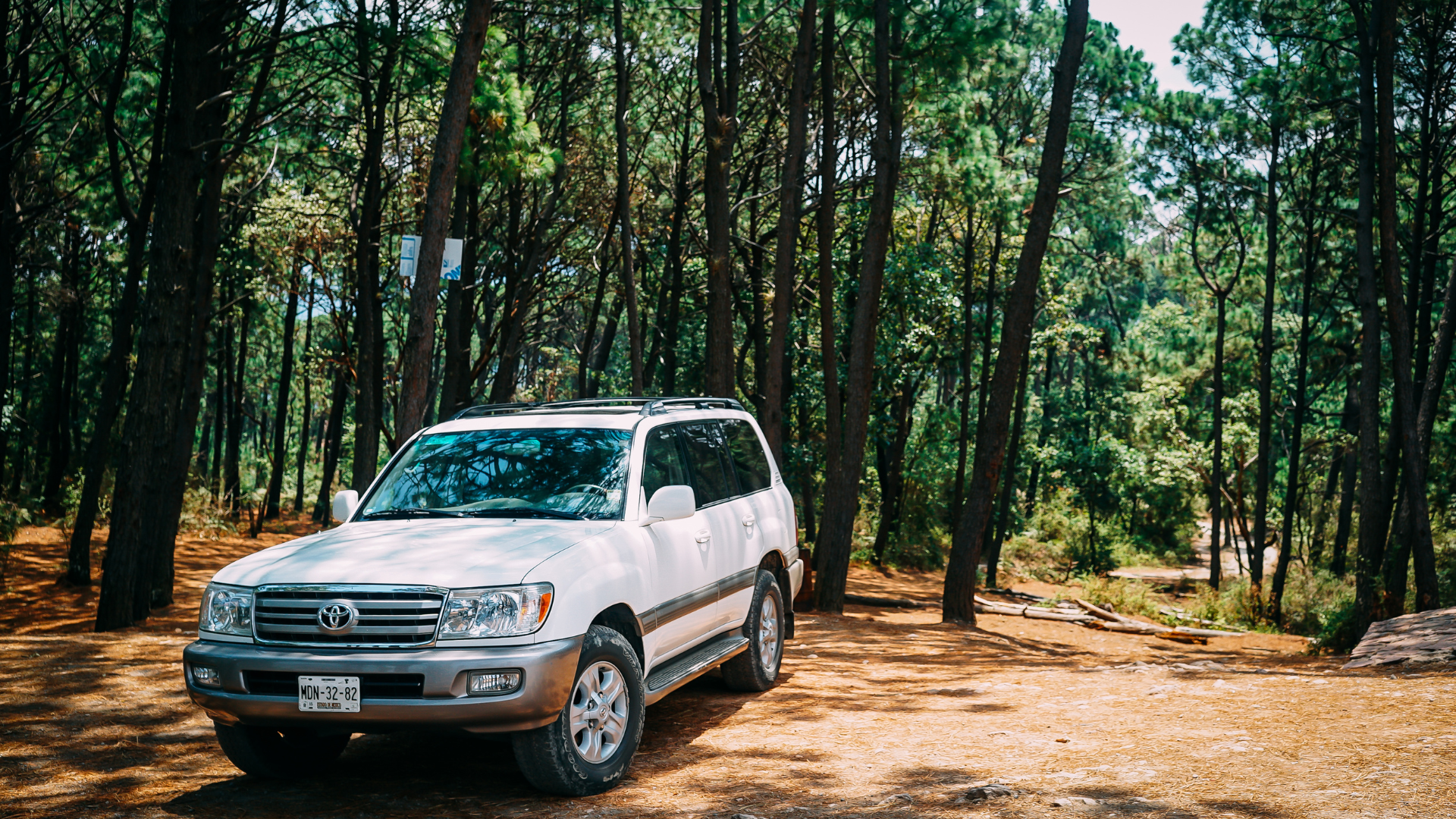 A Toyota Land Cruiser is one of the best cars for outdoor enthusiasts