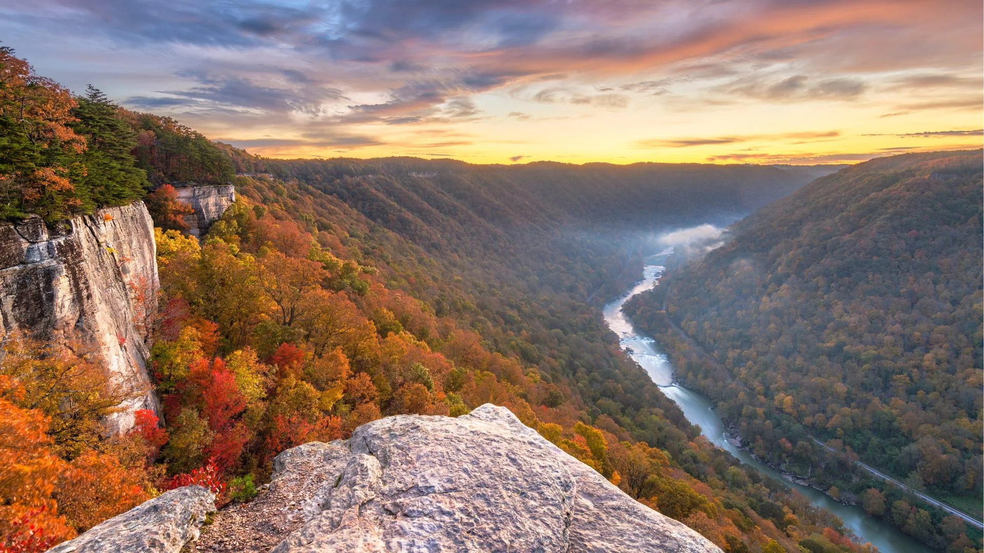 Autumn in New River Gorge