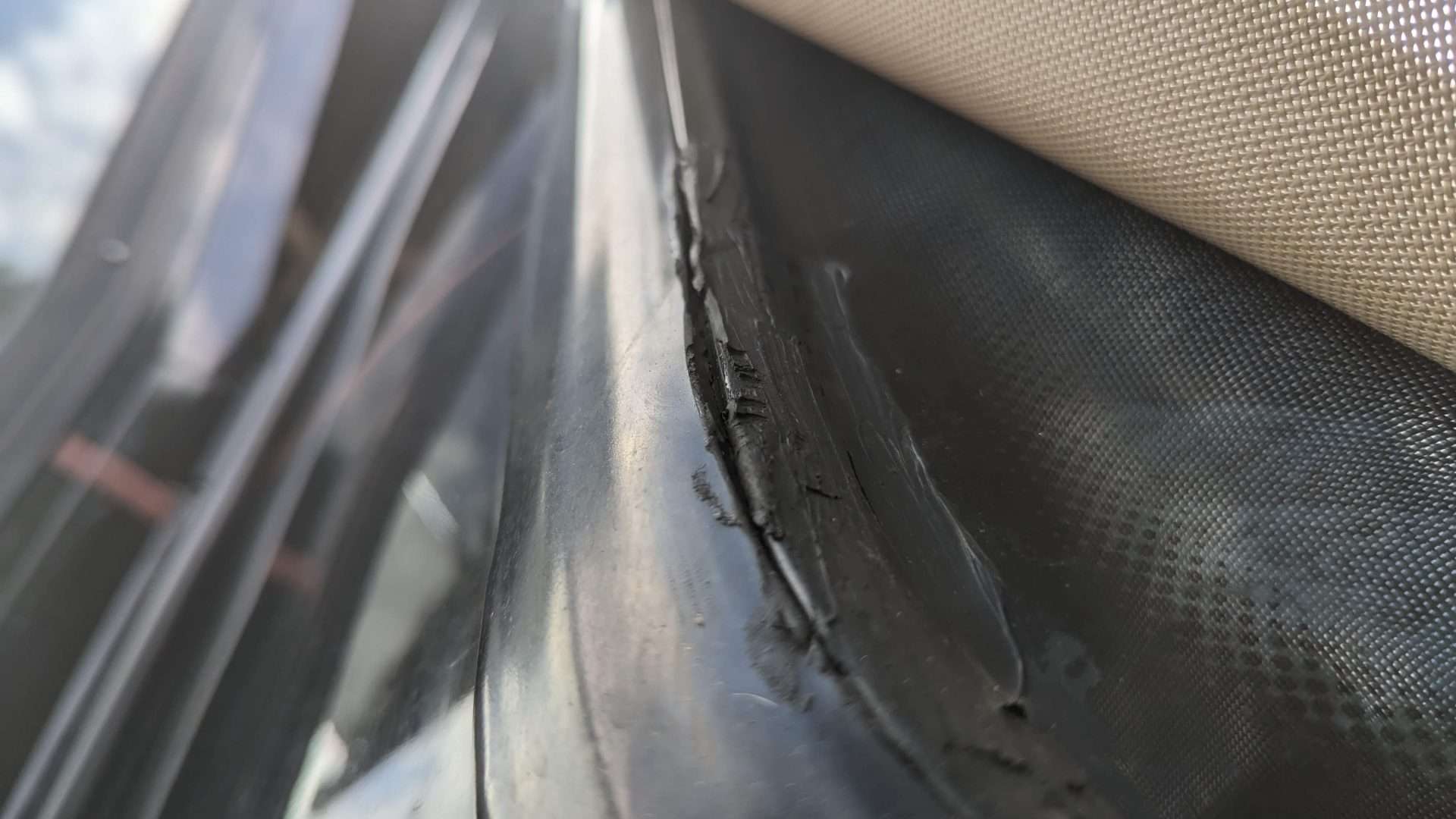 motorhome windshield seal 