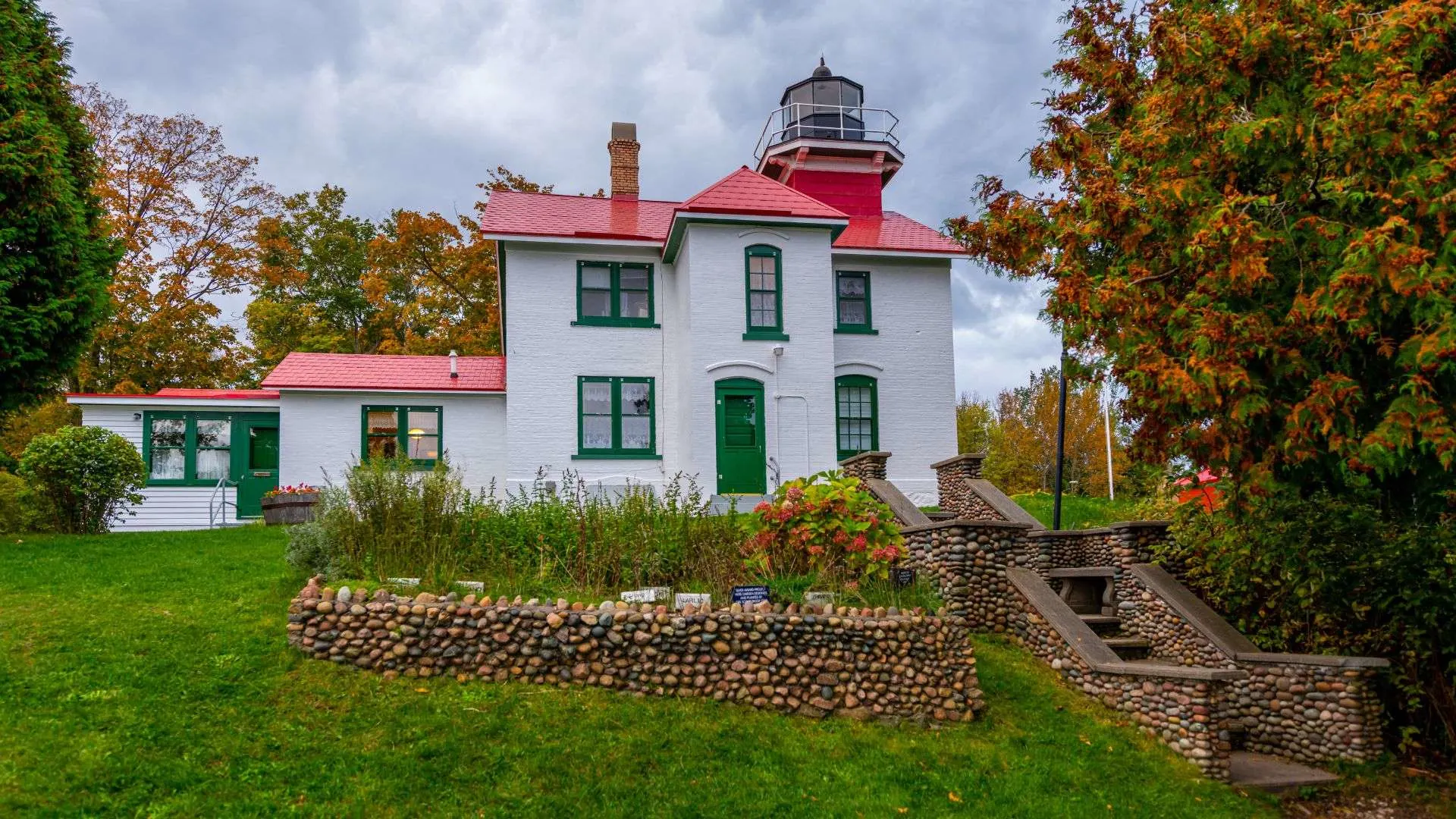 Grand traverse Lighthouse in Northport MI