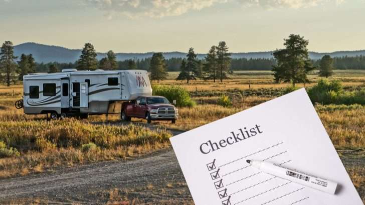10 Most Commonly Forgotten Steps on Your Pre-Departure RV Checklist