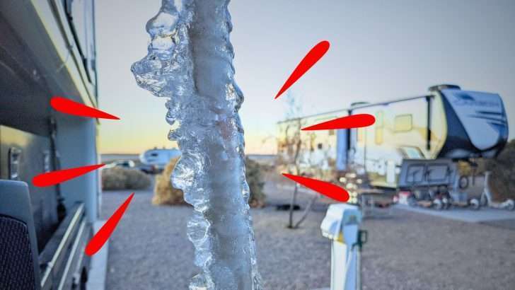 frozen rv pipes