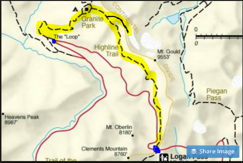 highline trail map