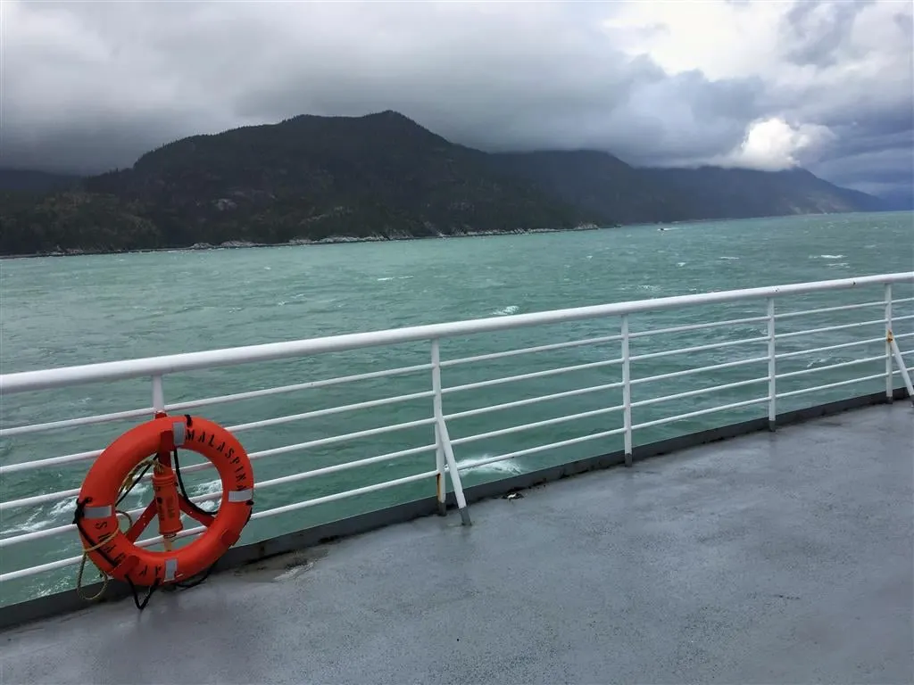 ferry ride from haines to skagway