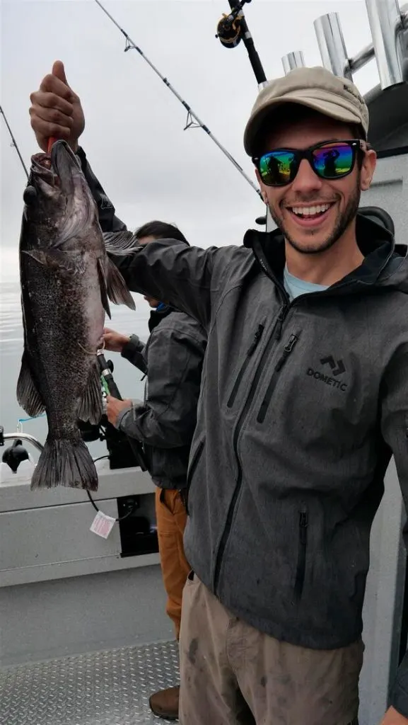 tom caught a rockfish in alaska