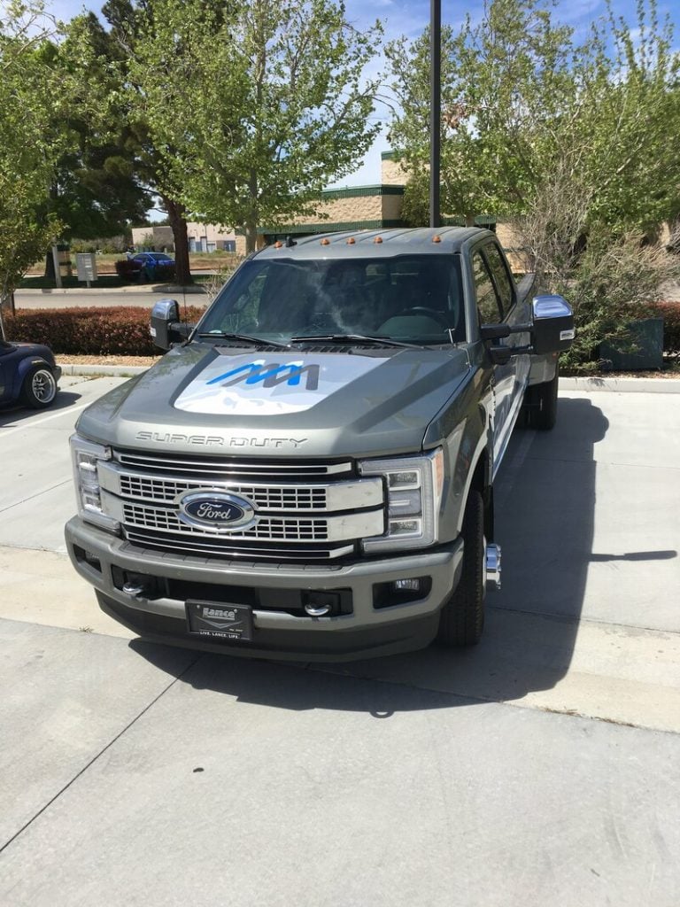 wrapped ford truck 