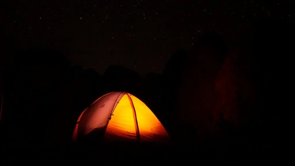Epic camping under the stars in the Alabama Hills Recreation Area