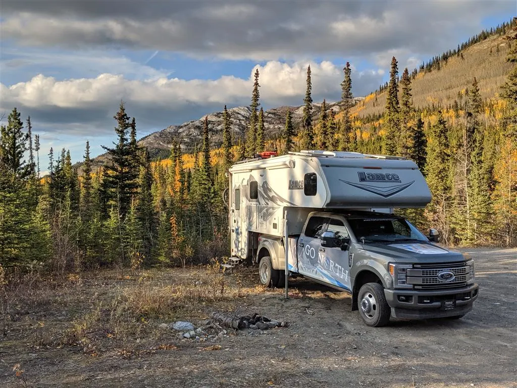 Truck Camper Boondocking in Alaska 