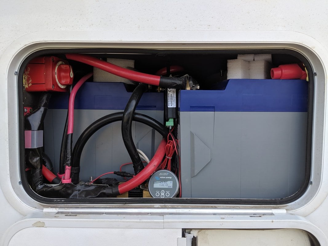 Lance Truck Camper Lithium Batteries + Alternator Charging